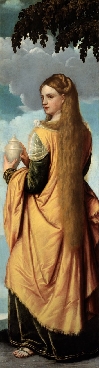 Maria Magdalena autorstwa Moretto da Brescia