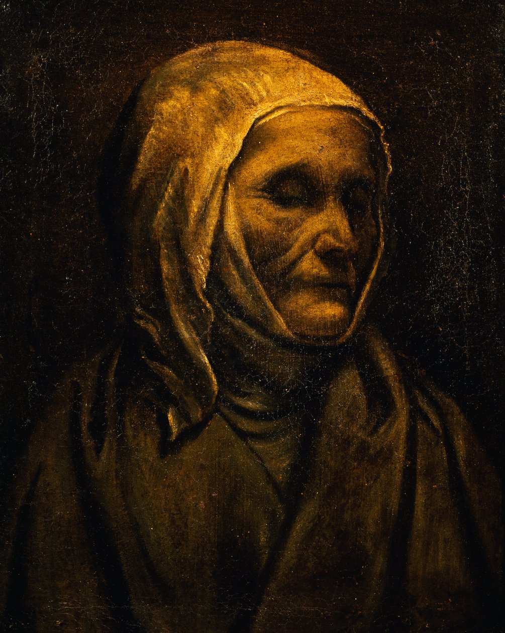 Portret św. Anieli Merici autorstwa Moretto da Brescia