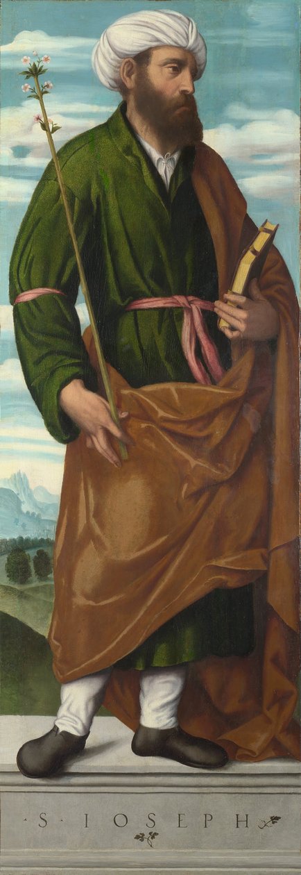 Święty Józef, ok. 1540 autorstwa Moretto da Brescia