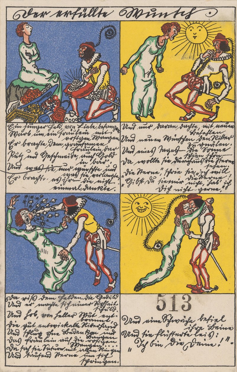 Spełnione życzenie Życzenie spełnione, 1911. autorstwa Moritz Jung