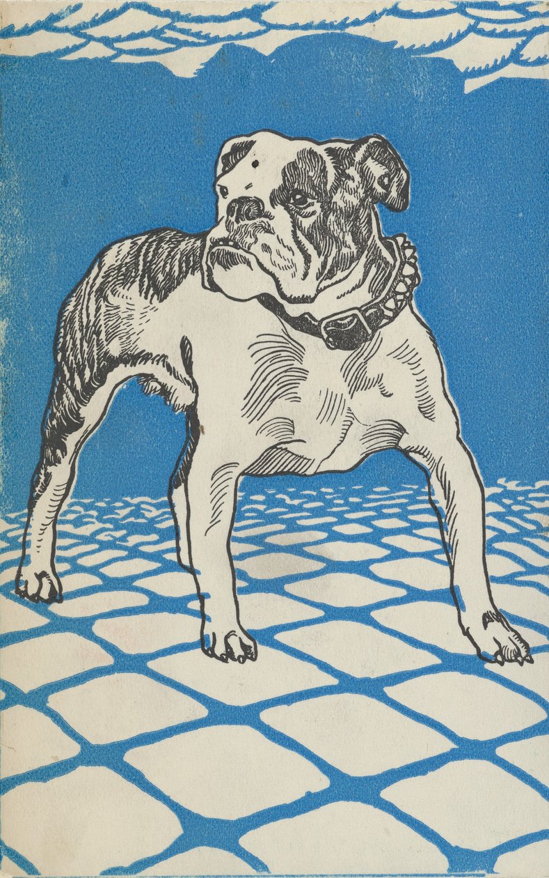 Buldog, 1912. autorstwa Moritz Jung