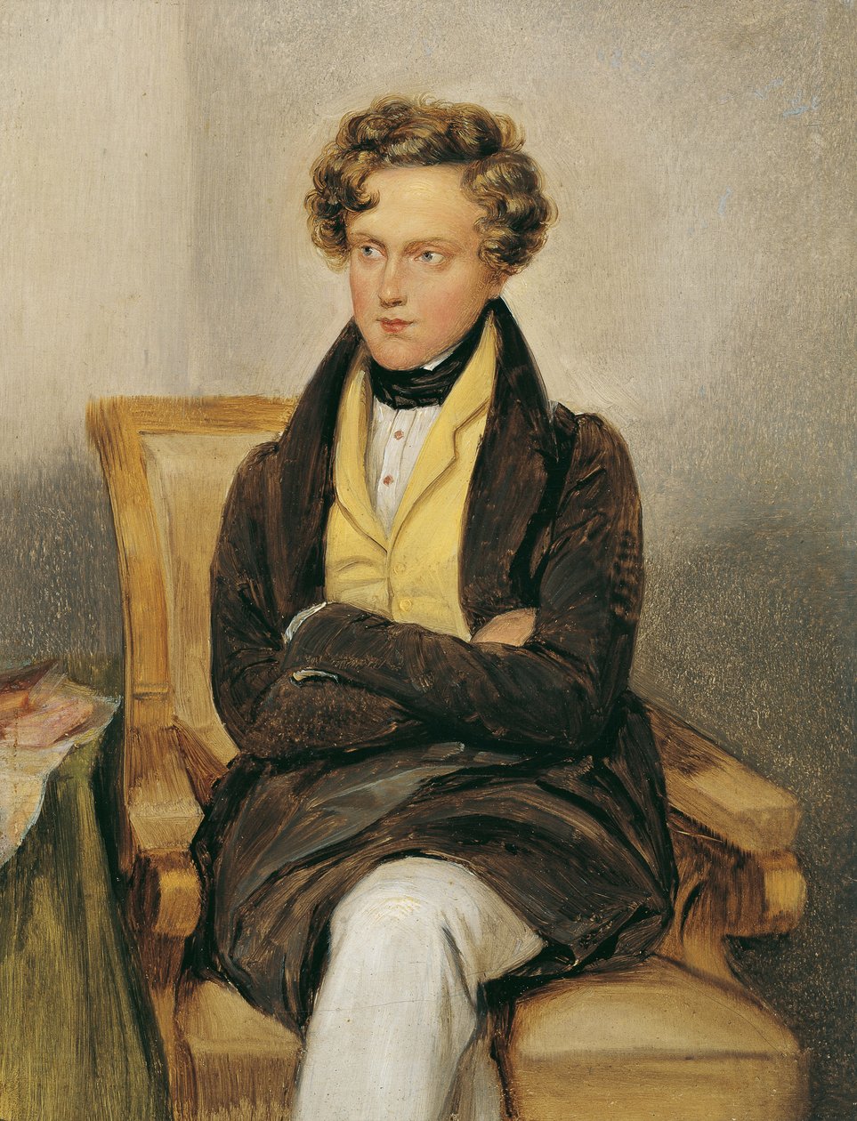 Portret księcia Reichstadt 1811-1832, 1831. autorstwa Moritz Michael Daffinger