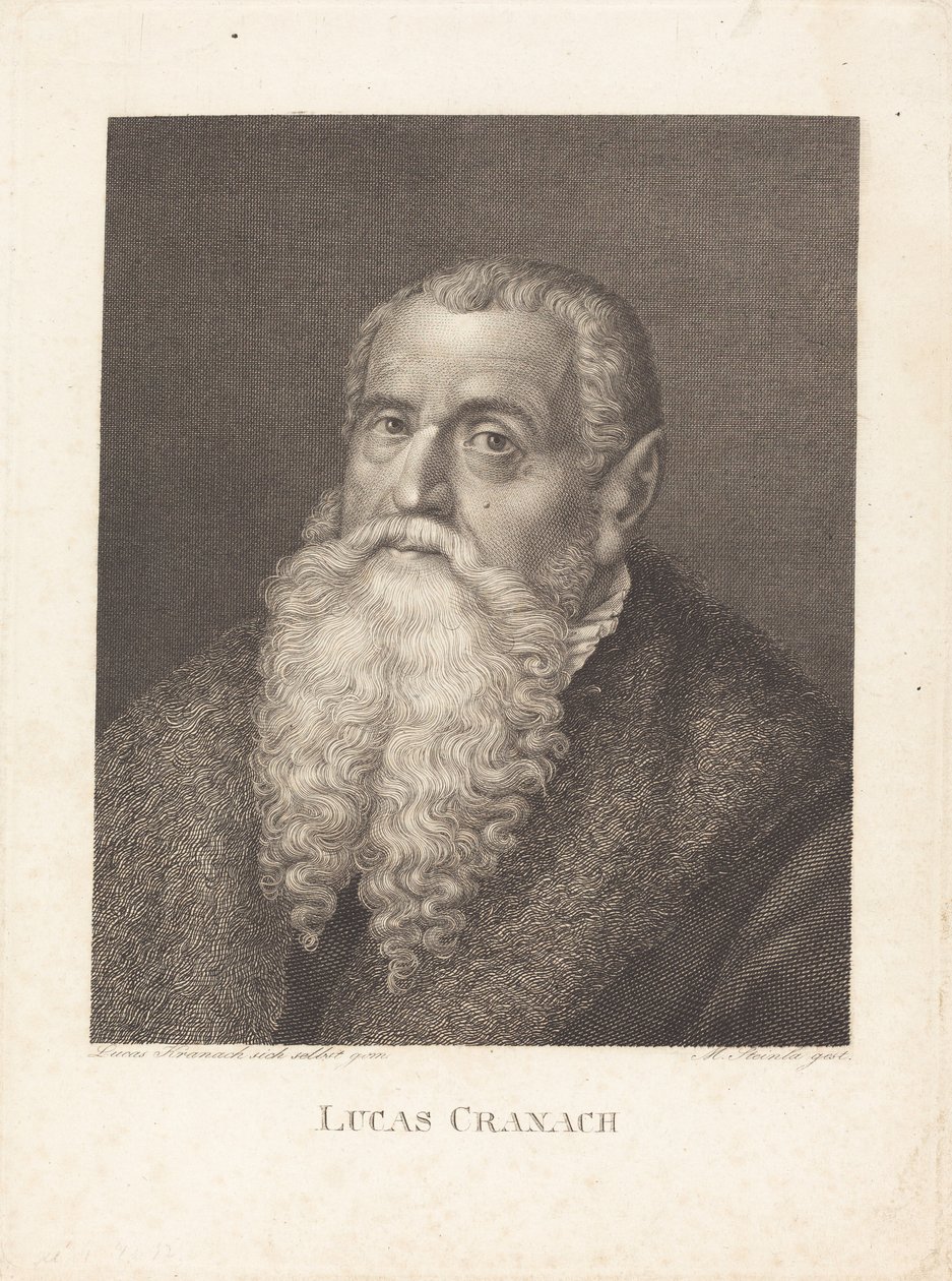 Lucas Cranach autorstwa Moritz Steinla