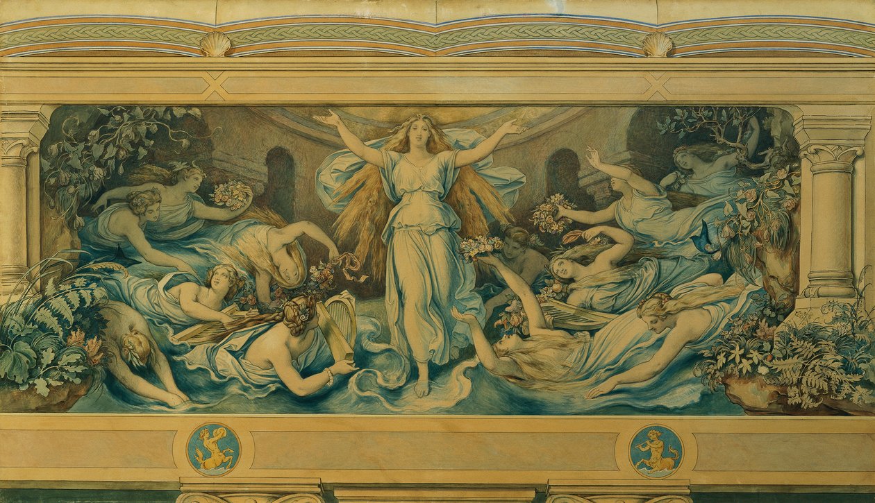 Piękna Meluzyna: V. Sanktuarium autorstwa Moritz Ludwig von Schwind