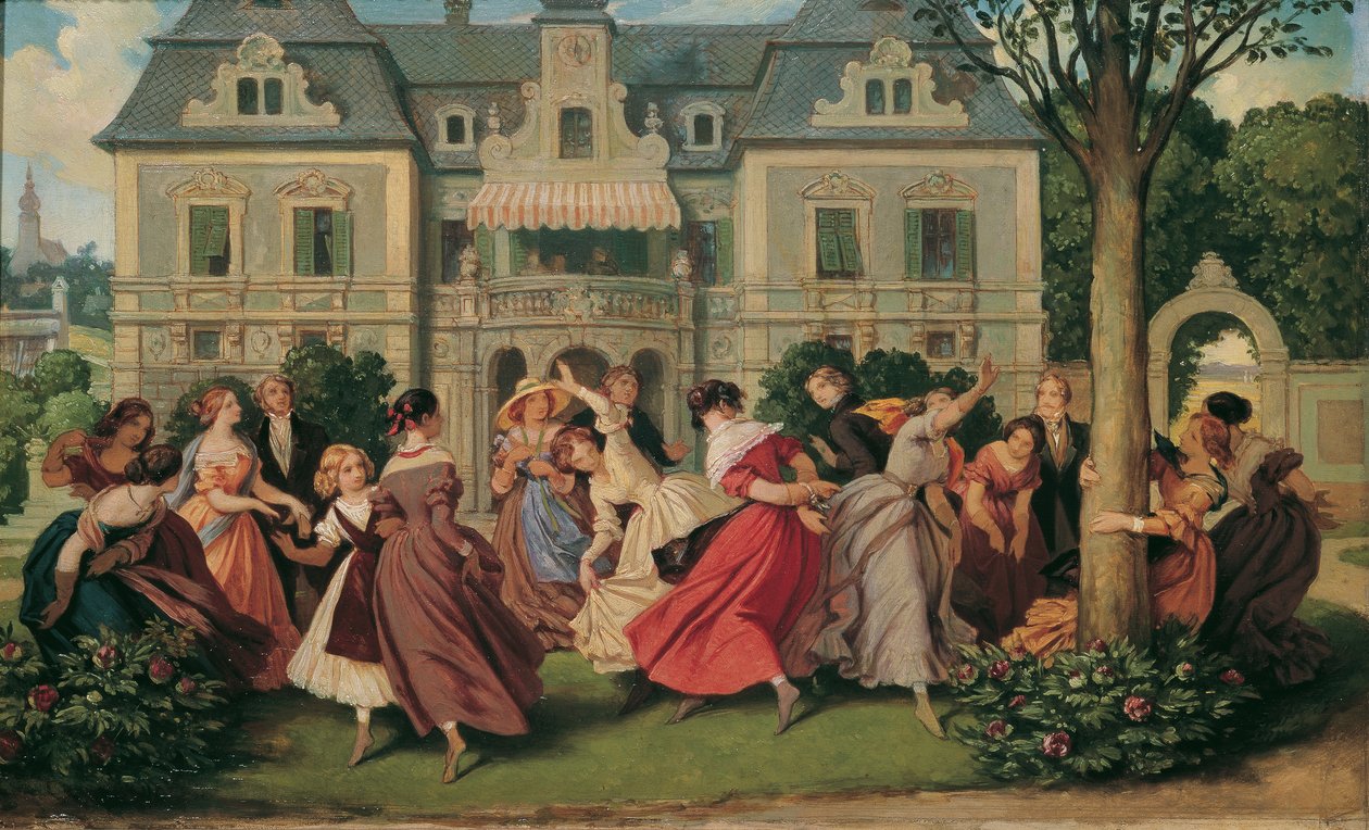 gra planszowa autorstwa Moritz Ludwig von Schwind