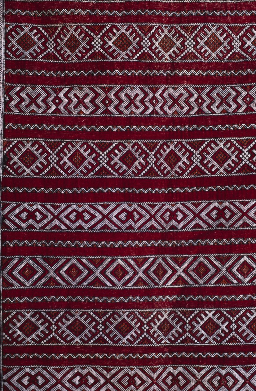 Dywan, detal (wełna) autorstwa Moroccan School
