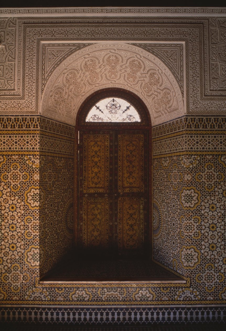 Kasbah of Thamiel glaoui, okno (ceramiczne) autorstwa Moroccan School