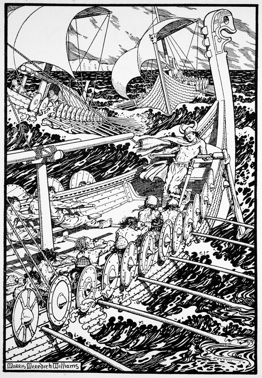 „Nadejście ludzi północy”, 1913. autorstwa Morris Meredith Williams