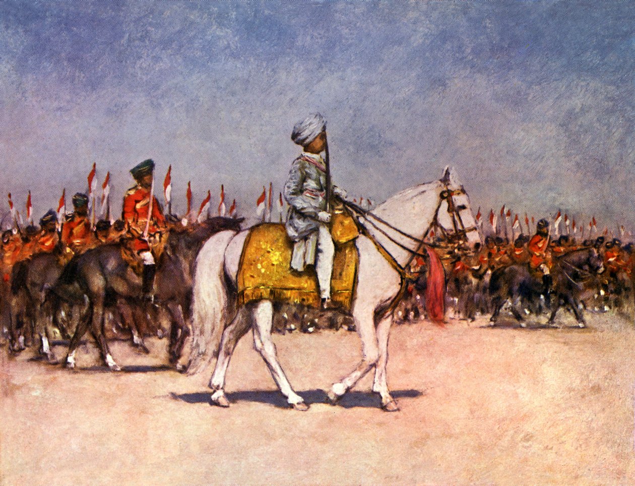 Delhi Durbar, 1903 r. autorstwa Mortimer Ludington Menpes