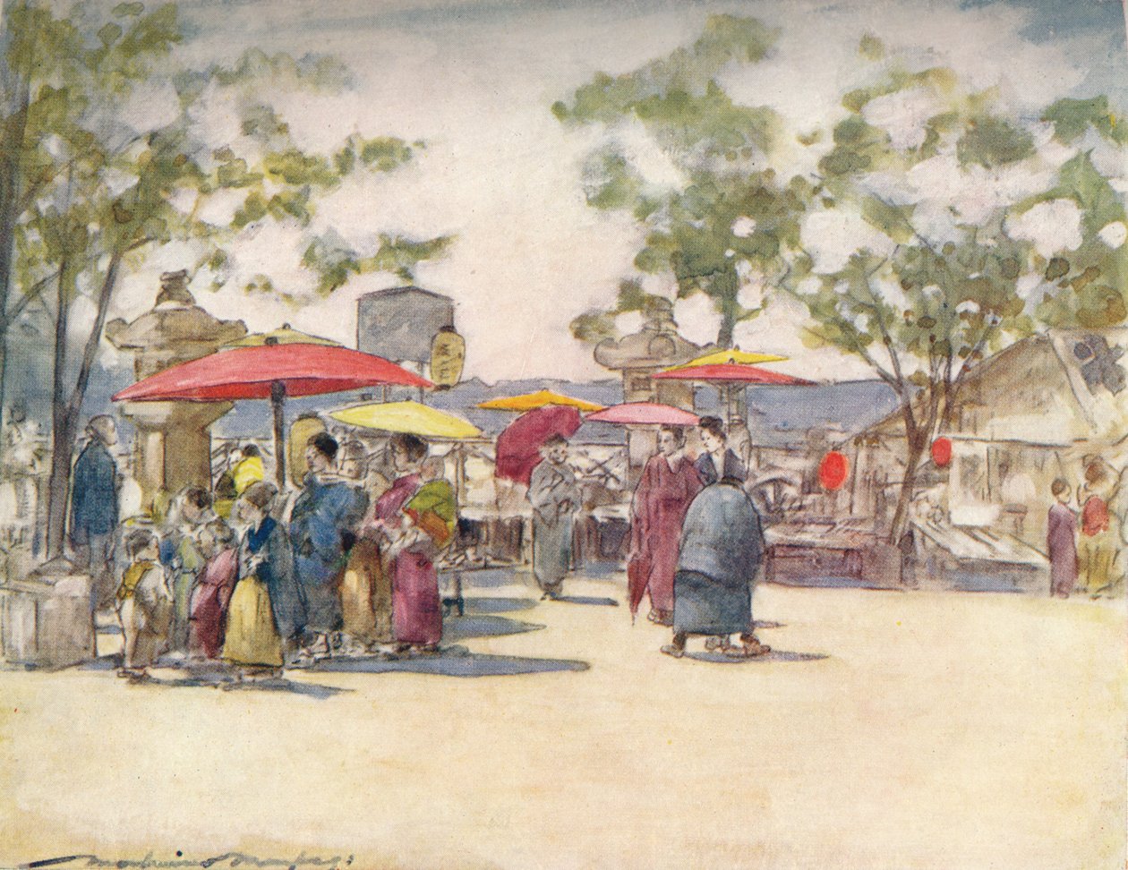 "Blond dzień", ok. 1887, 1901 r. autorstwa Mortimer L Menpes