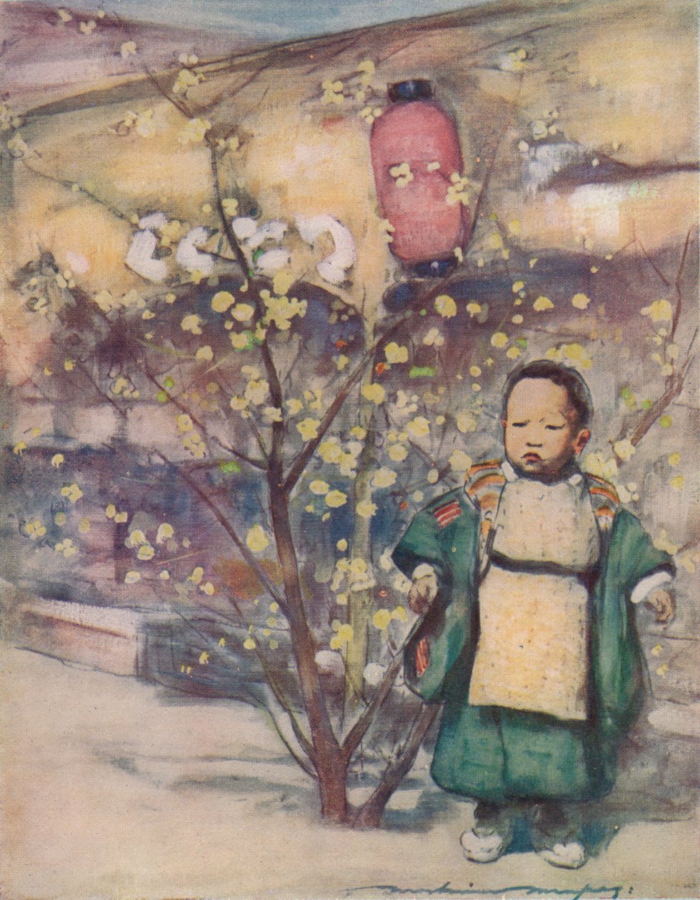 „Mały japoński chłopiec”, c1887, 1901 autorstwa Mortimer L Menpes