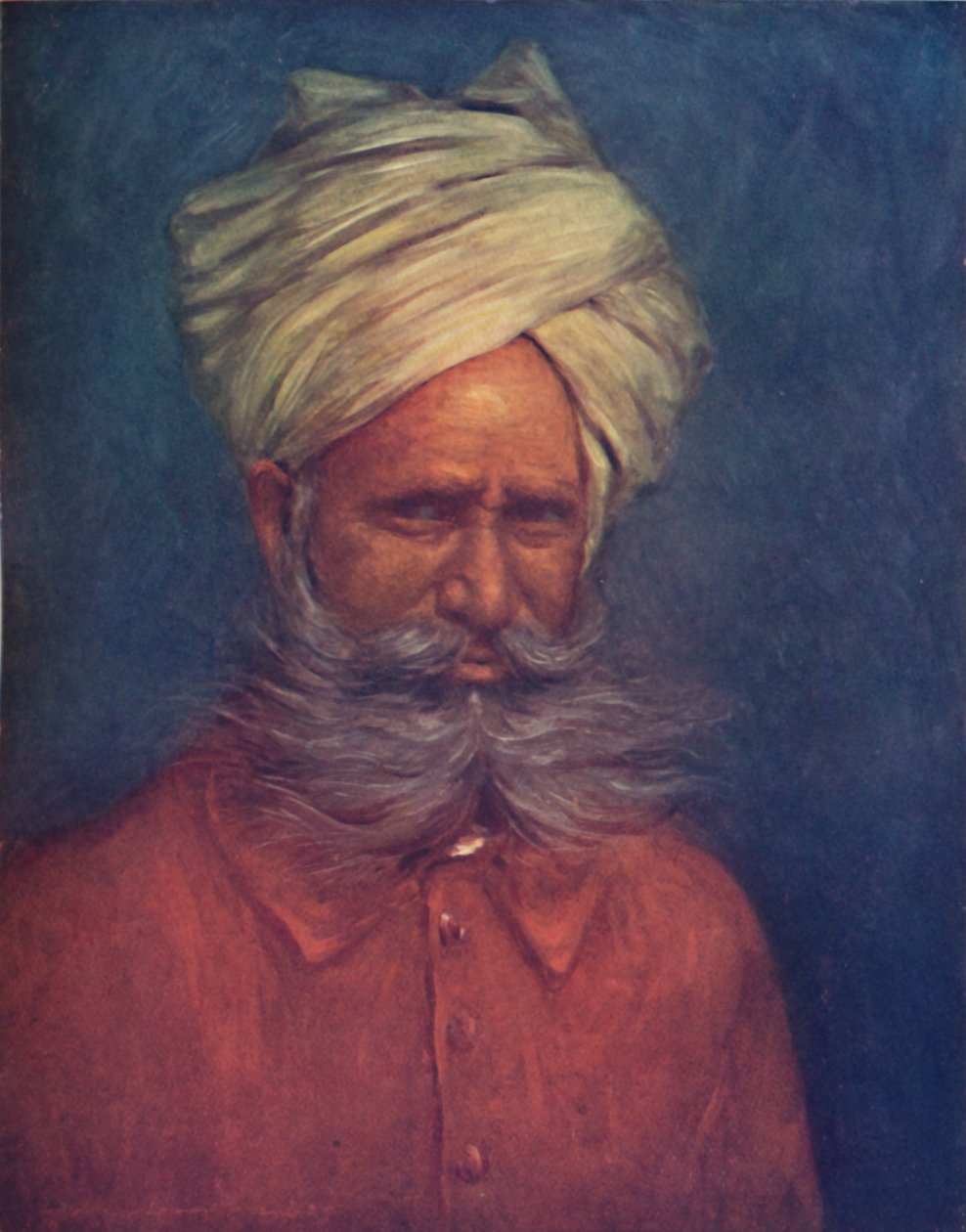 Retainer z środkowych Indii, 1903 autorstwa Mortimer L Menpes