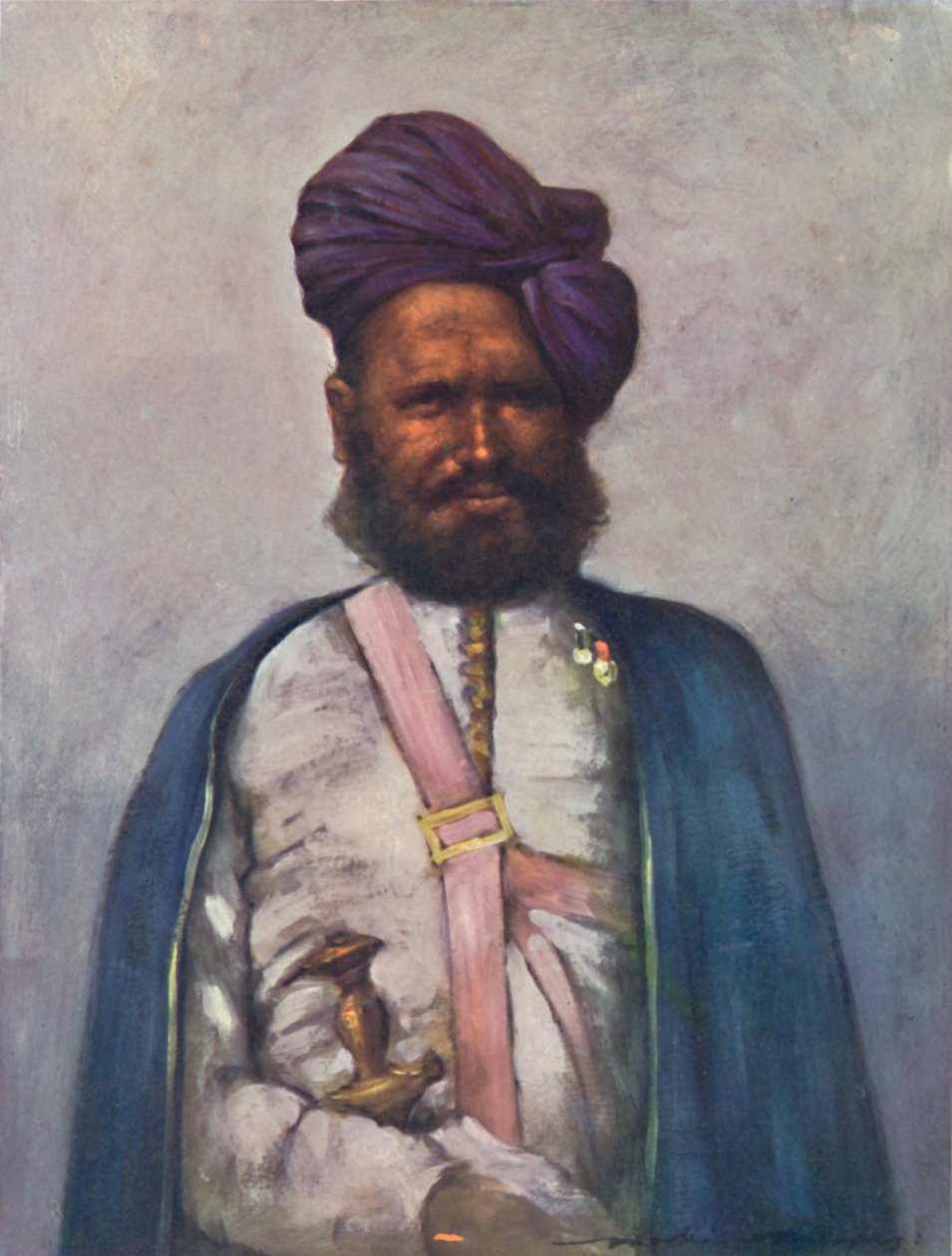 „Królewski konserwator Rajgarh”, 1903 autorstwa Mortimer L Menpes