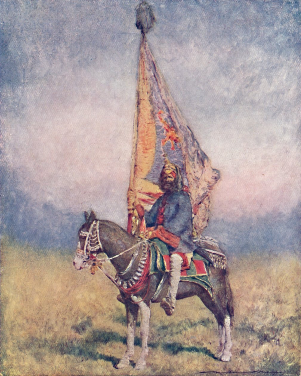 Standardowy nosiciel Cutch, 1903 autorstwa Mortimer L Menpes