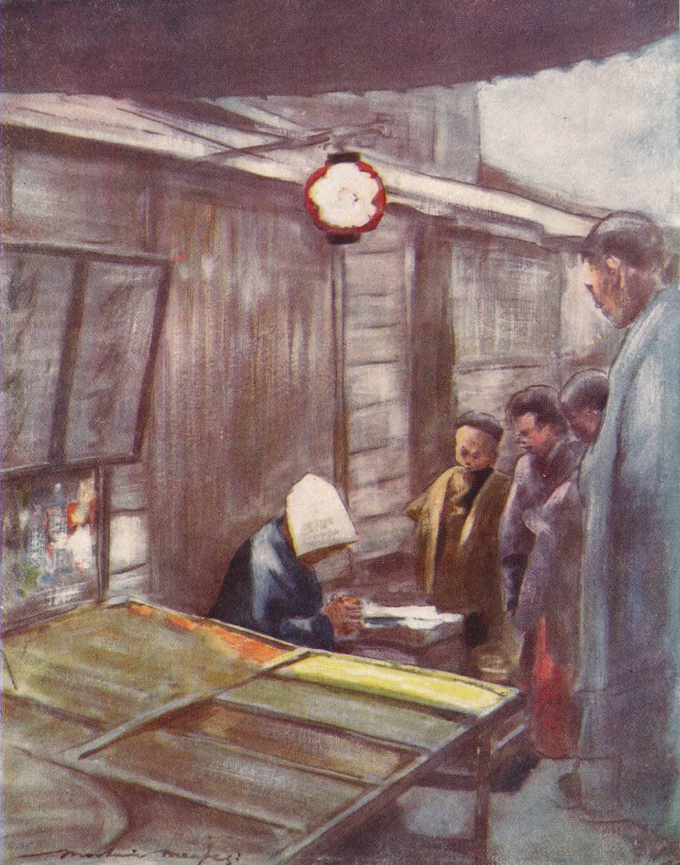 „Słodki stragan”, c1887, 1901 autorstwa Mortimer L Menpes
