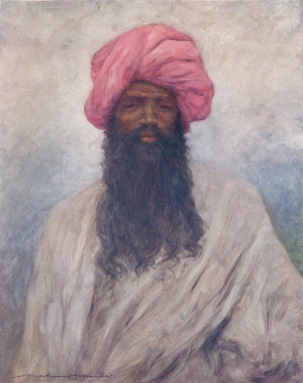 „Typowy Baluch”, 1903 autorstwa Mortimer L Menpes