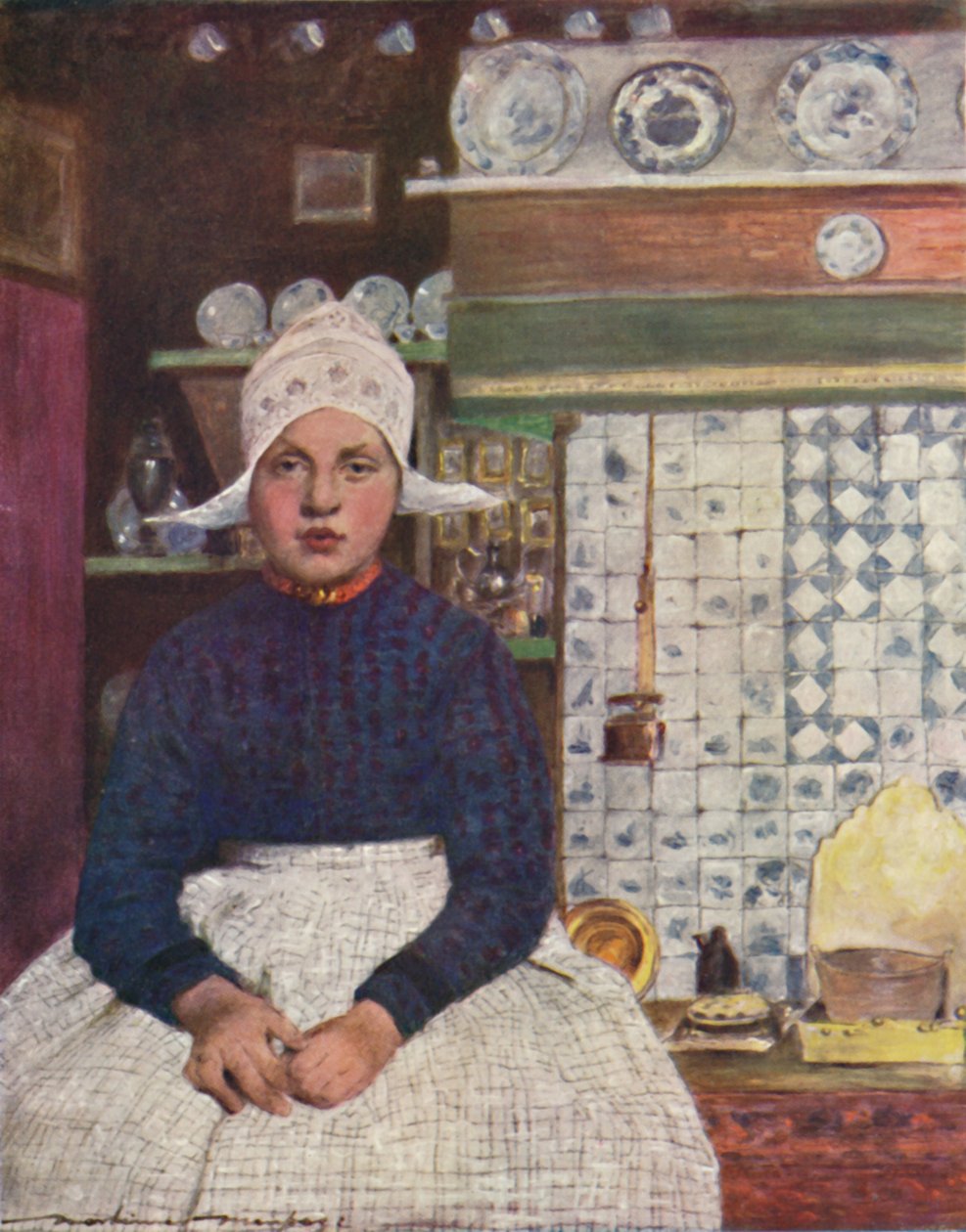 „W Volendam”, 1903 autorstwa Mortimer L Menpes