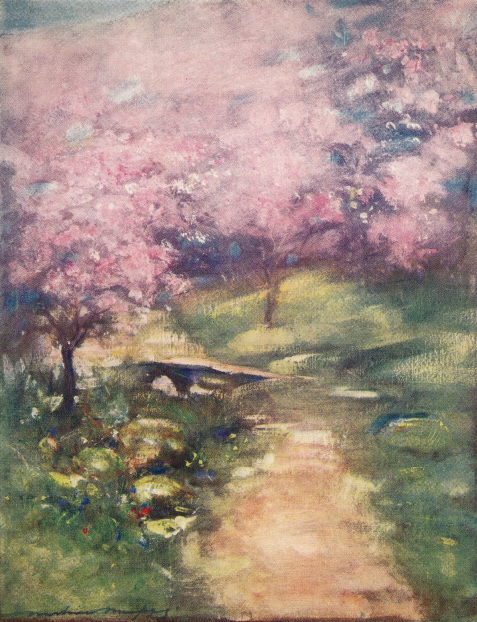 "Kwiat Glen", c1887, 1901 autorstwa Mortimer L Menpes