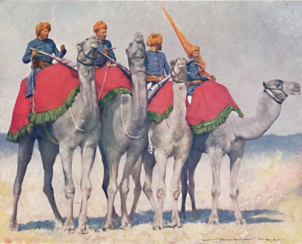 „Wielbłąd z Alwaru”, 1903 autorstwa Mortimer L Menpes