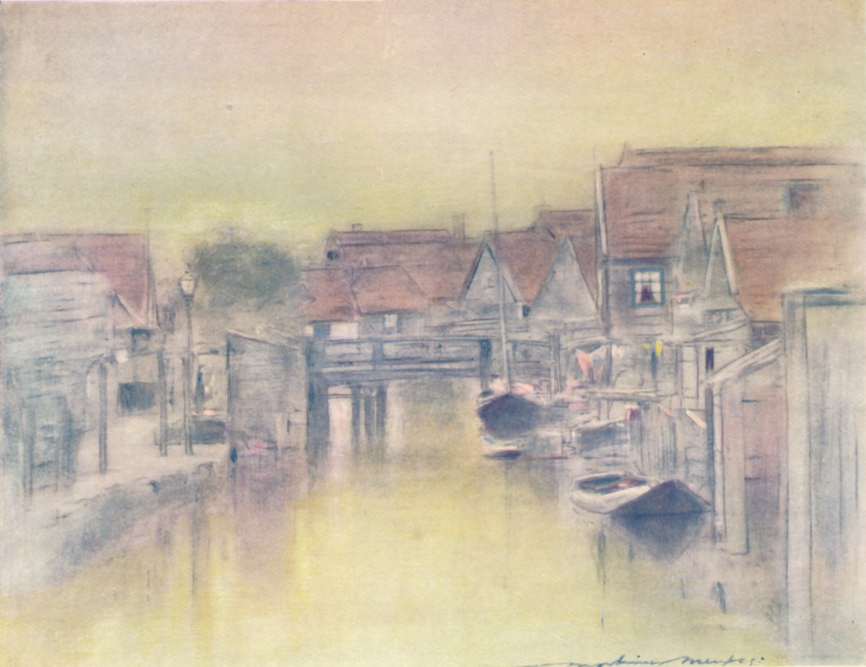 Edam, 1903 autorstwa Mortimer L Menpes