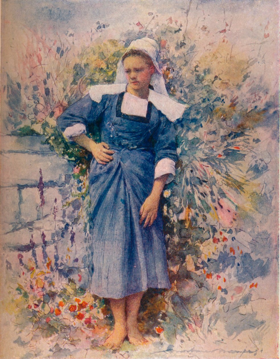Mała Maryja, 1905. 1914 autorstwa Mortimer L Menpes