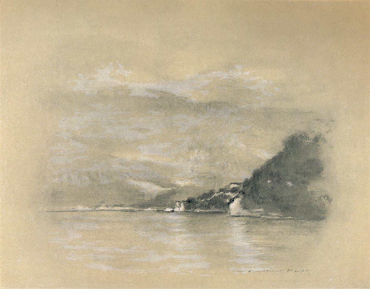 Jezioro Czterech Kantonów, 1903 autorstwa Mortimer L Menpes