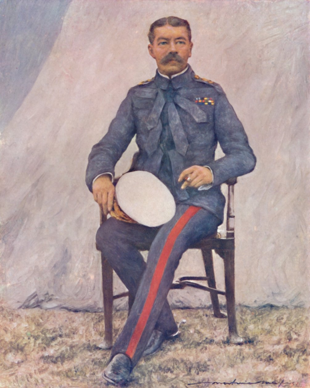„Lord Kitchener”, 1903 autorstwa Mortimer L Menpes