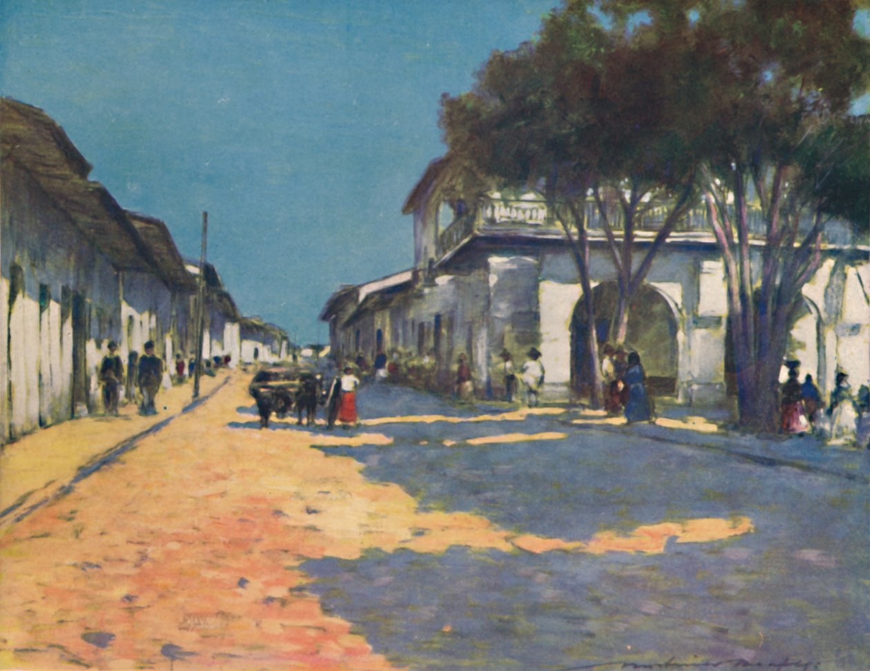 „Meksyk”, 1903 autorstwa Mortimer L Menpes