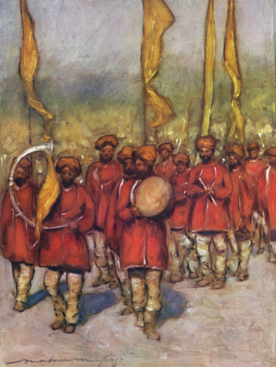 Rodowici bardowie ze stanu Cutch, 1903 autorstwa Mortimer L Menpes