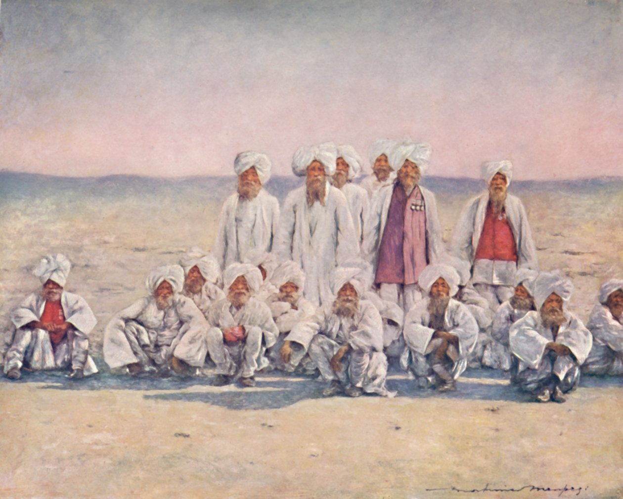 „Dnia Durbar”, 1903 autorstwa Mortimer L Menpes
