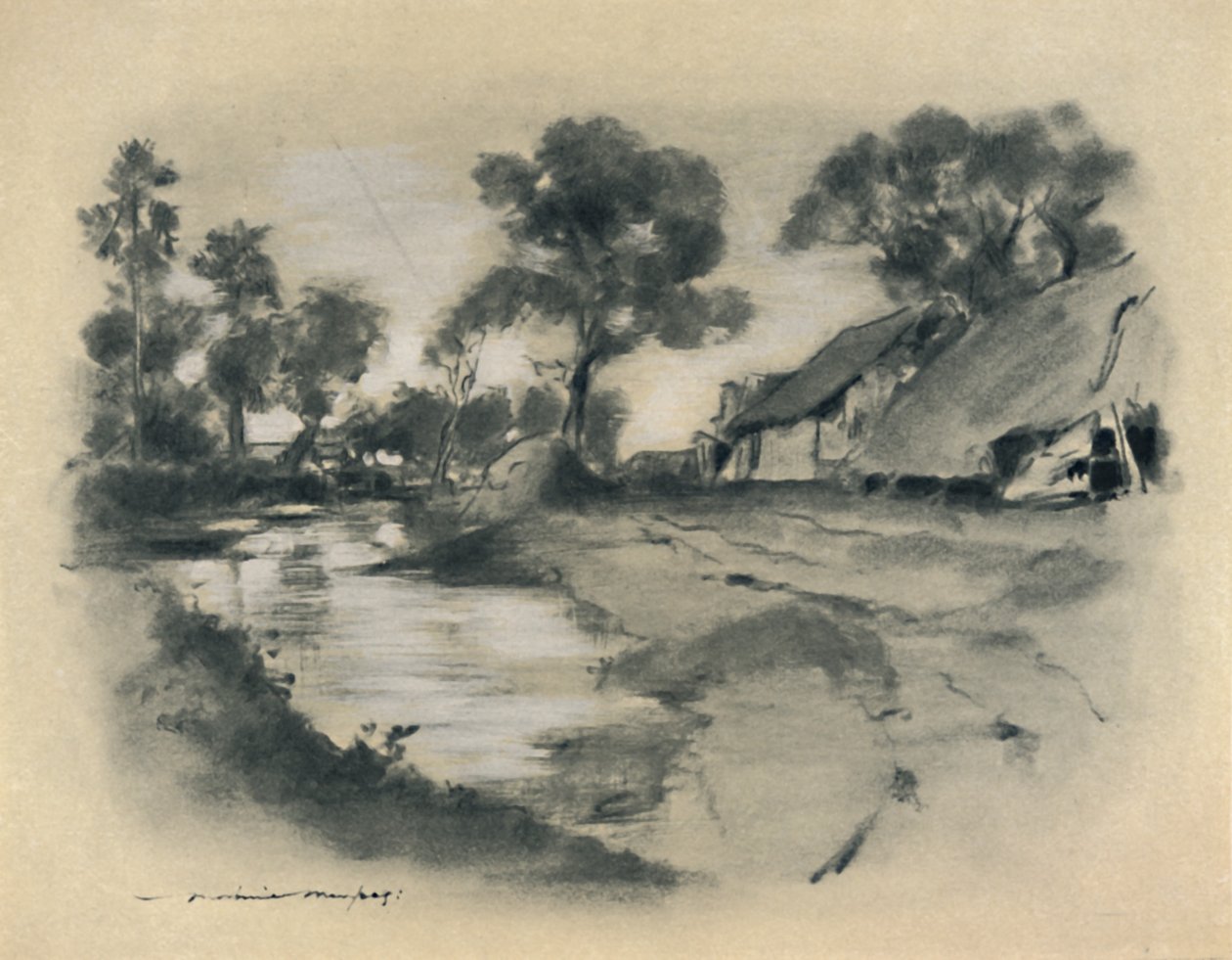 „W drodze do Mandalay”, 1903 autorstwa Mortimer L Menpes