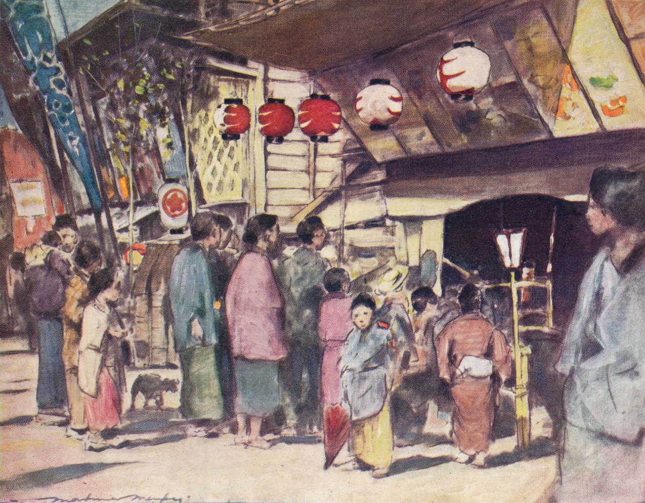„Rachunek sztuki”, c1887, 1901 autorstwa Mortimer L Menpes