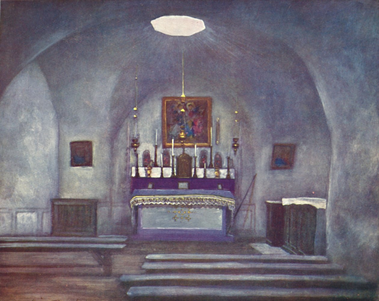 „Dom Ananiasza, Damaszek”, 1903 autorstwa Mortimer L Menpes