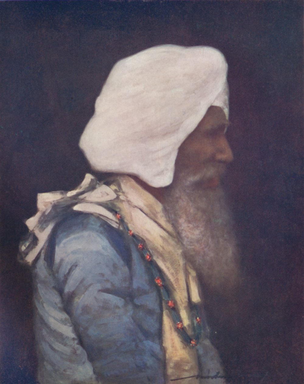 „Maharadża Nabhy”, 1903 autorstwa Mortimer L Menpes