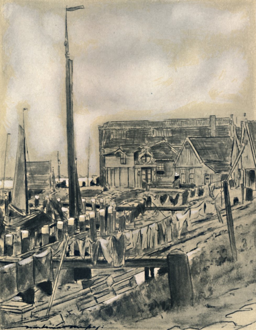 „Typ holenderskiej rezydencji”, 1903 autorstwa Mortimer L Menpes