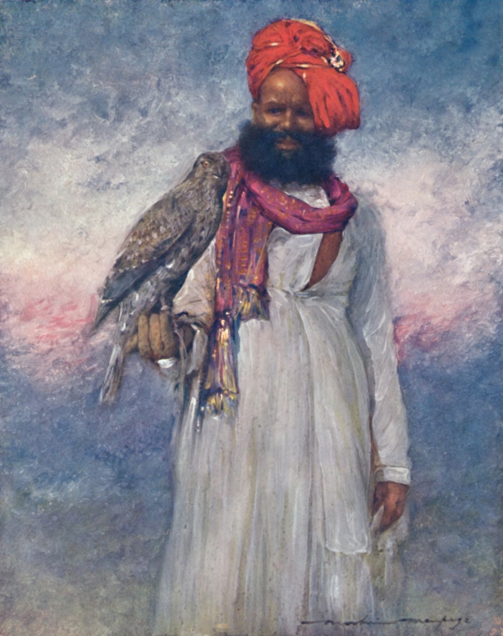 Hawksman z Rajgarh, 1903 autorstwa Mortimer Ludington Menpes