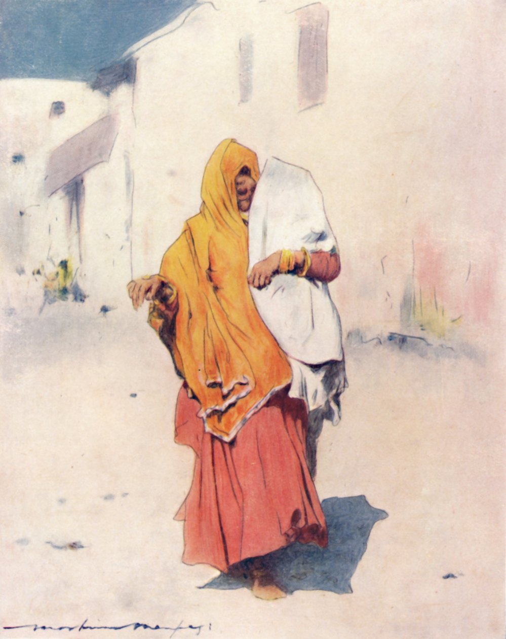 Rodowita kobieta z Jeypore, 1905 autorstwa Mortimer Ludington Menpes