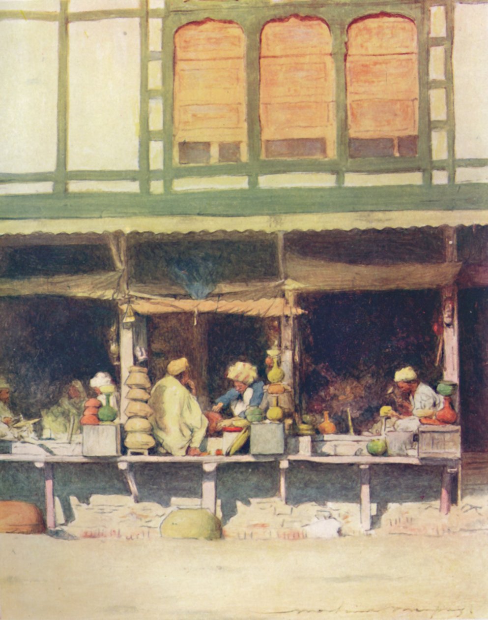 Sklep niesklasyfikowany, 1905 autorstwa Mortimer Ludington Menpes