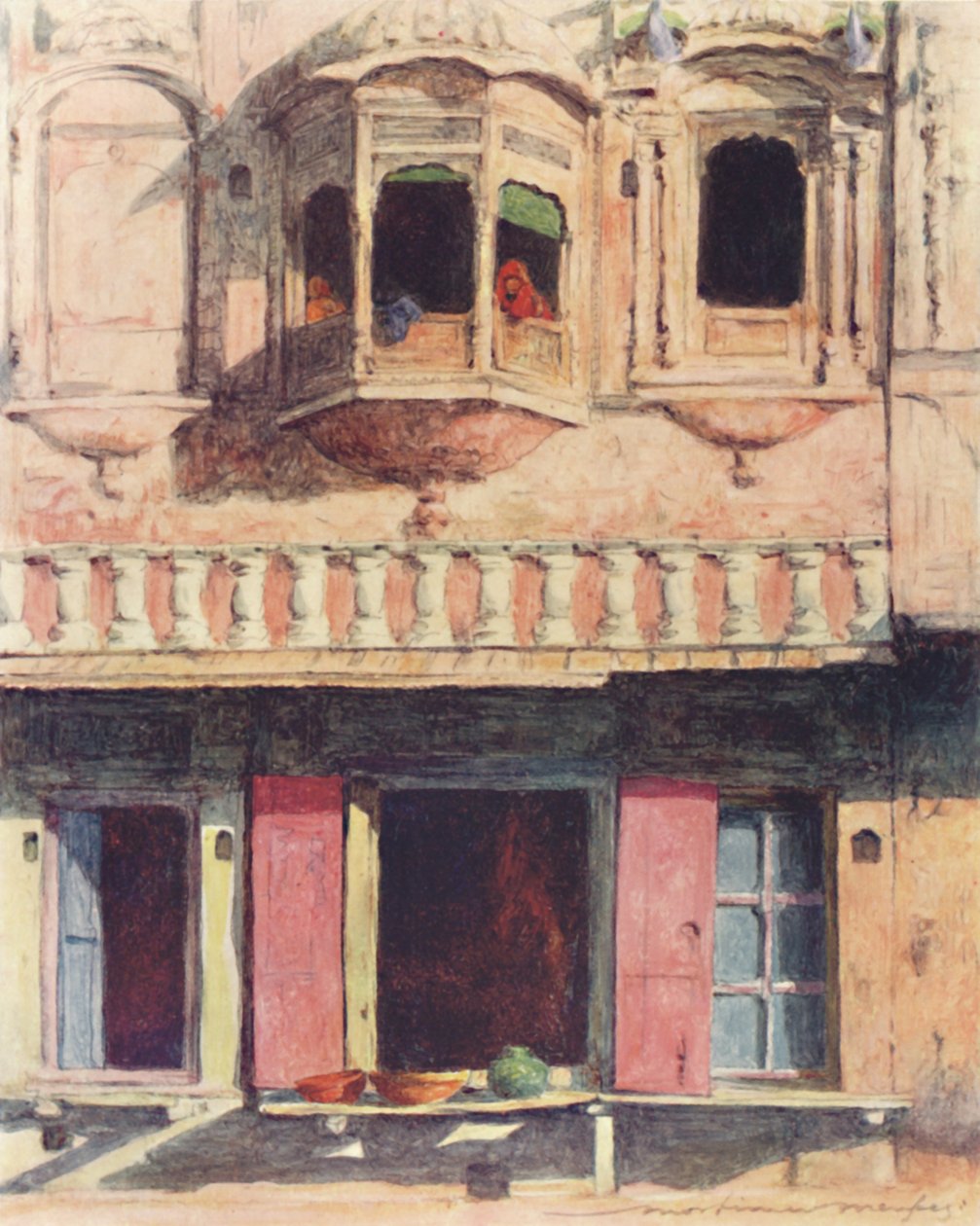 W Lahore, 1905 autorstwa Mortimer Ludington Menpes