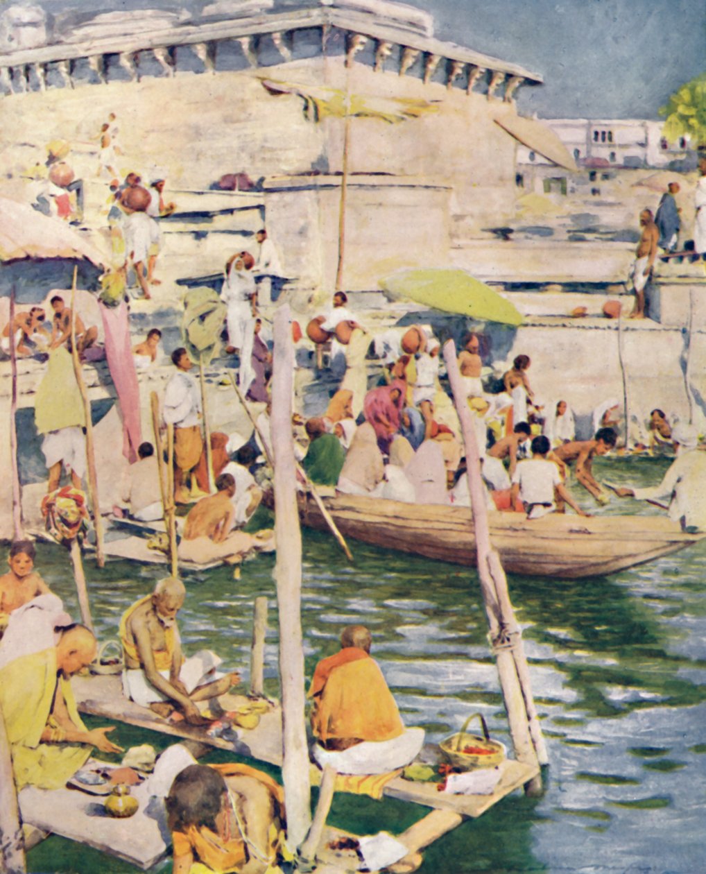 Benares, 1905 autorstwa Mortimer Ludington Menpes