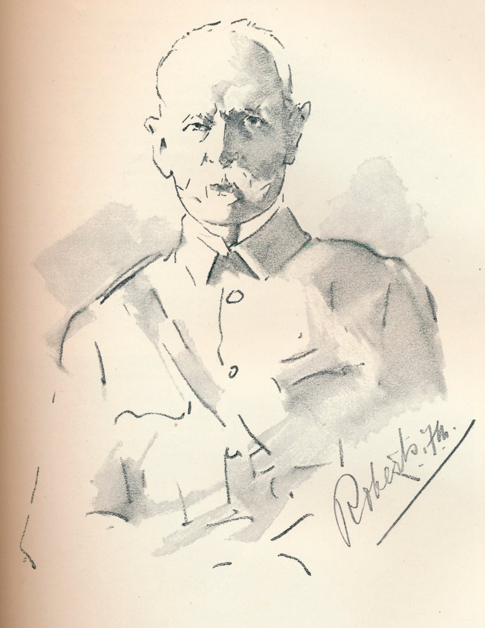 Feldmarszałek Lord Roberts z Kandaharu 1832-1914, żołnierz brytyjski, c1901 autorstwa Mortimer Ludington Menpes