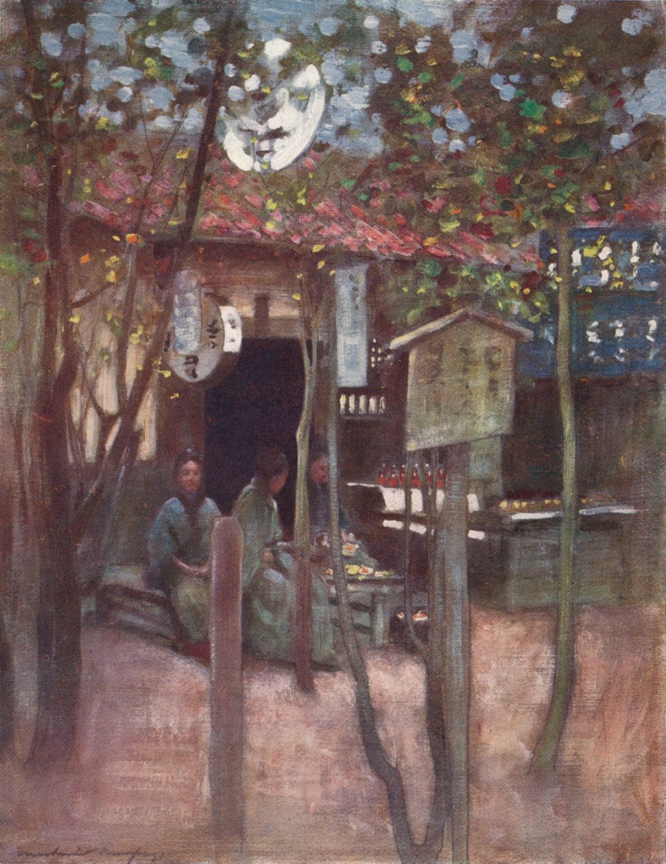 Kwiat herbaty, c1887, 1901 autorstwa Mortimer Ludington Menpes