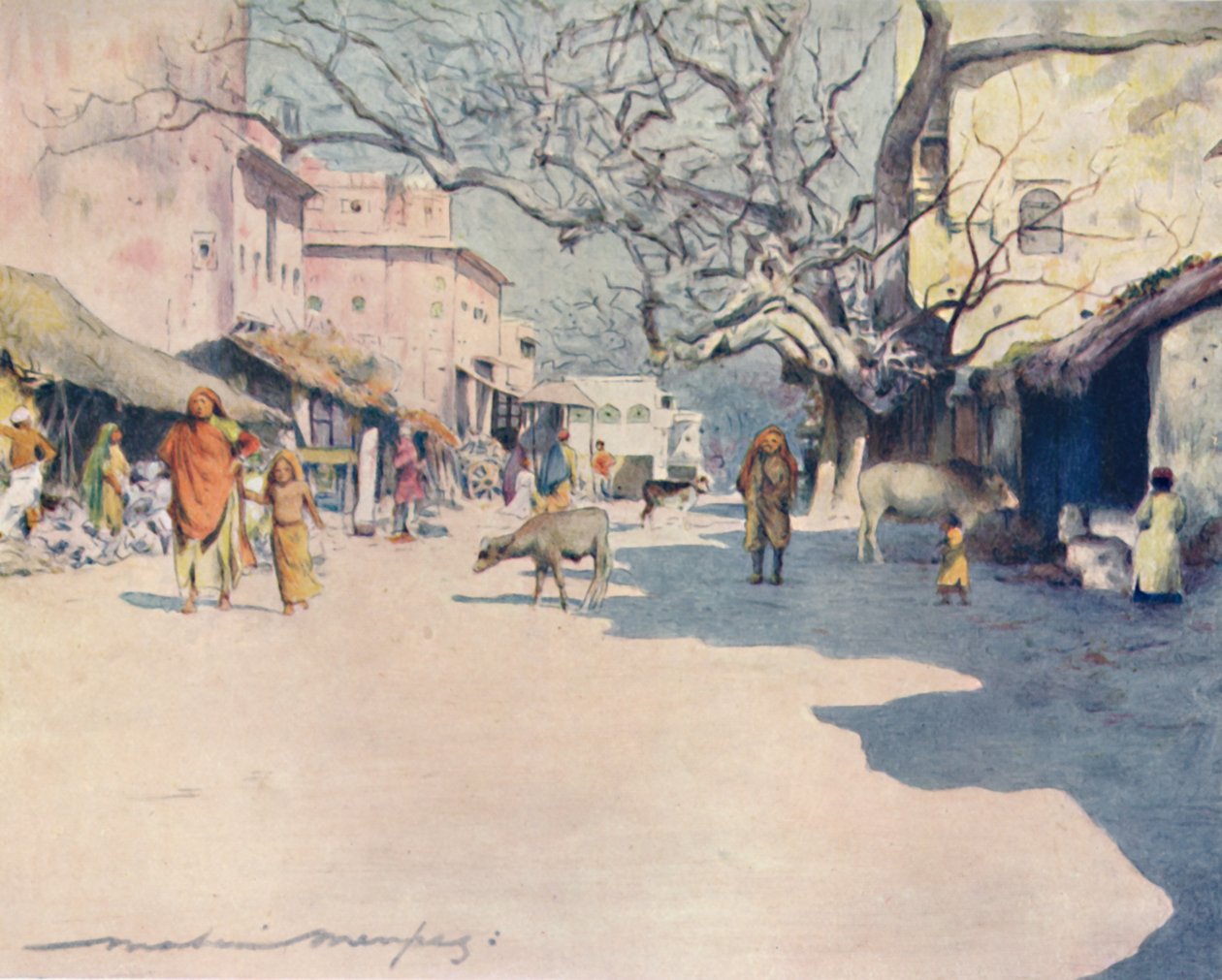 Południe, Jeypore, 1905 autorstwa Mortimer Ludington Menpes