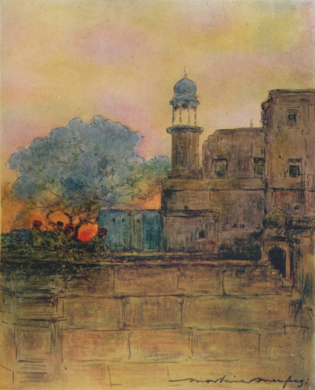 Matka, 1905 autorstwa Mortimer Ludington Menpes