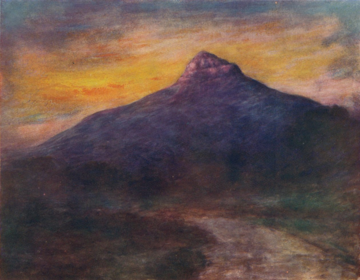 Niedaleko Kimberley, 1903 autorstwa Mortimer Ludington Menpes