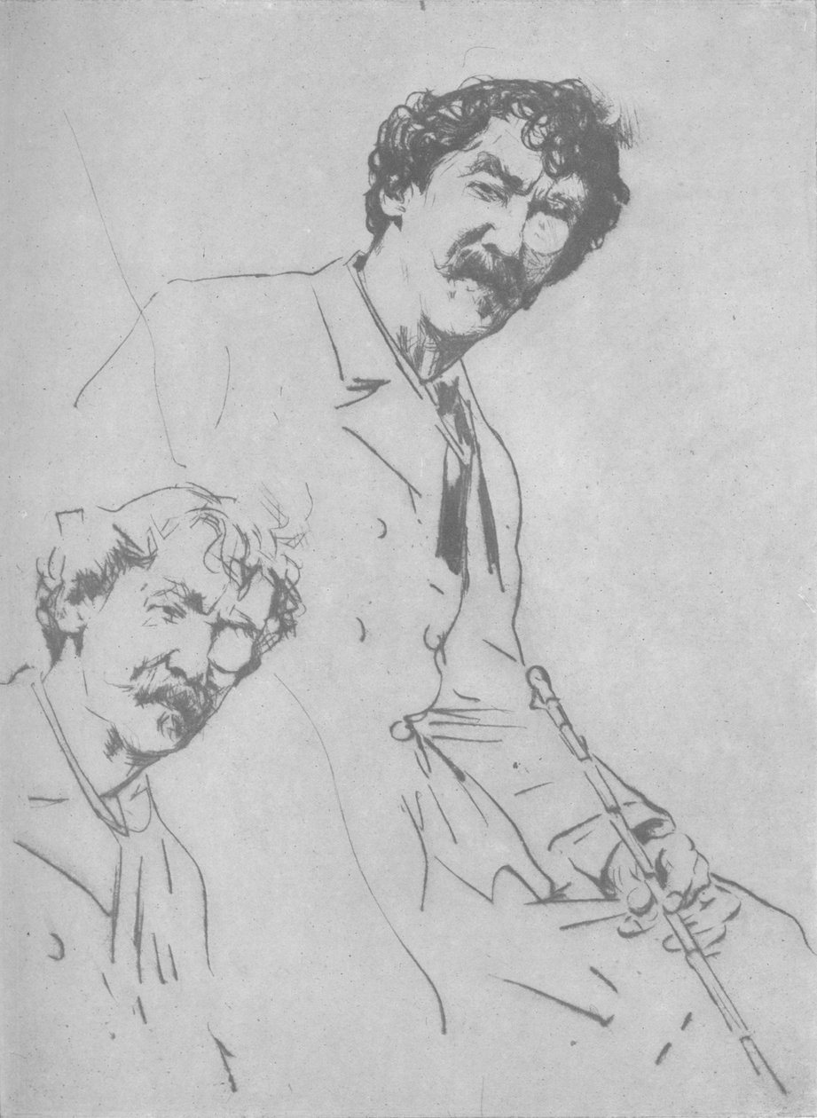 Studia portretowe, ok. 1880, 1904 autorstwa Mortimer Ludington Menpes