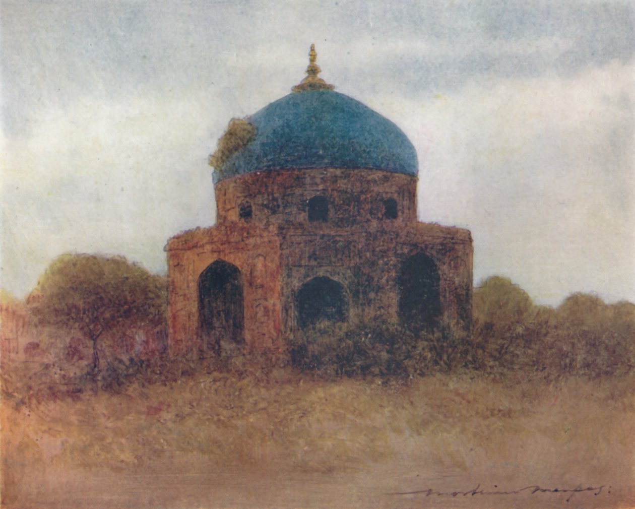 Kopuła porcelanowa, 1905 autorstwa Mortimer Ludington Menpes