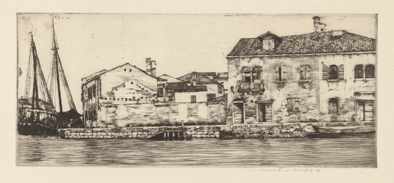 Giudecca autorstwa Mortimer Menpes