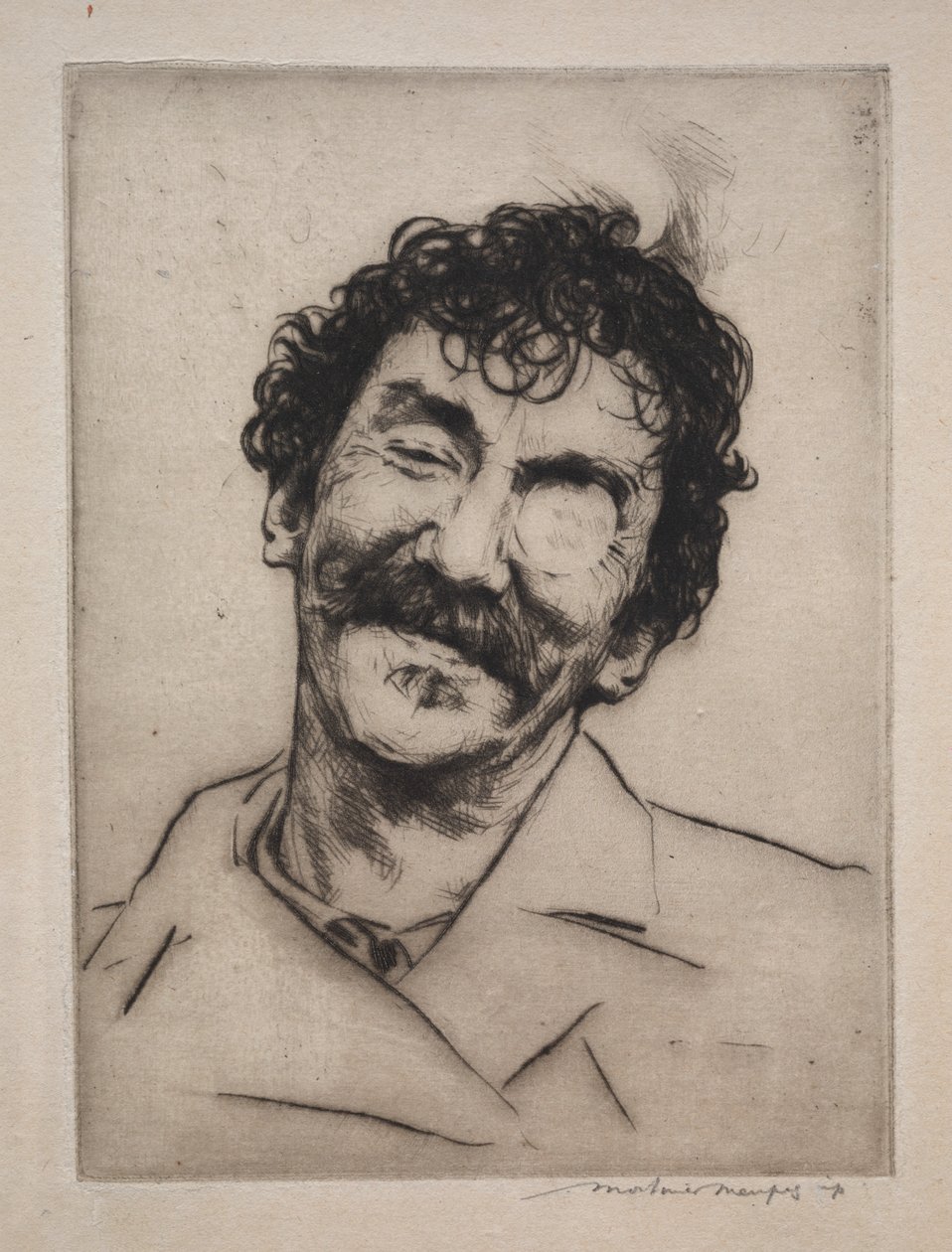 James MacNeill Whistler autorstwa Mortimer Menpes