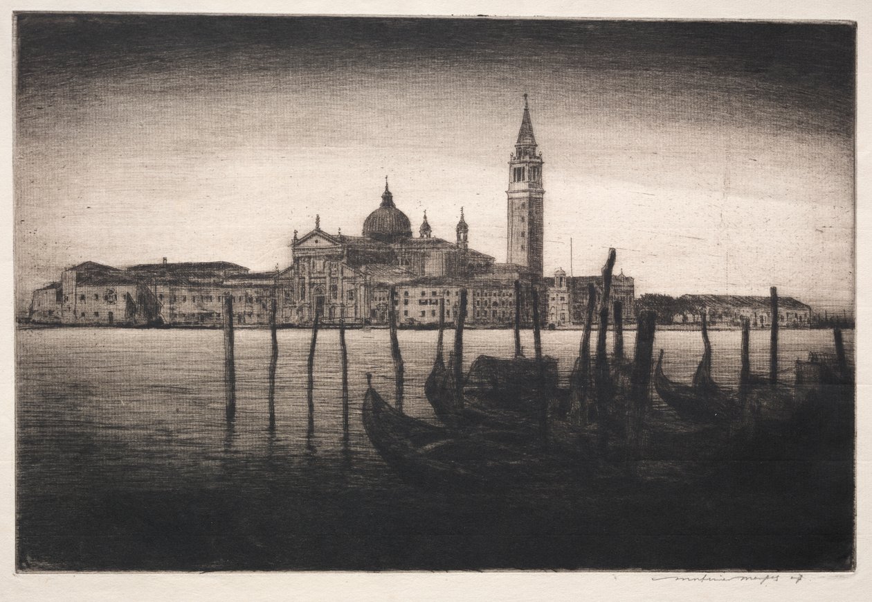 San Giorgio Maggiore autorstwa Mortimer Menpes